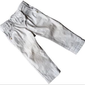 MEXX Light Grey Denim Bow Tie Snap Stretch Jeans